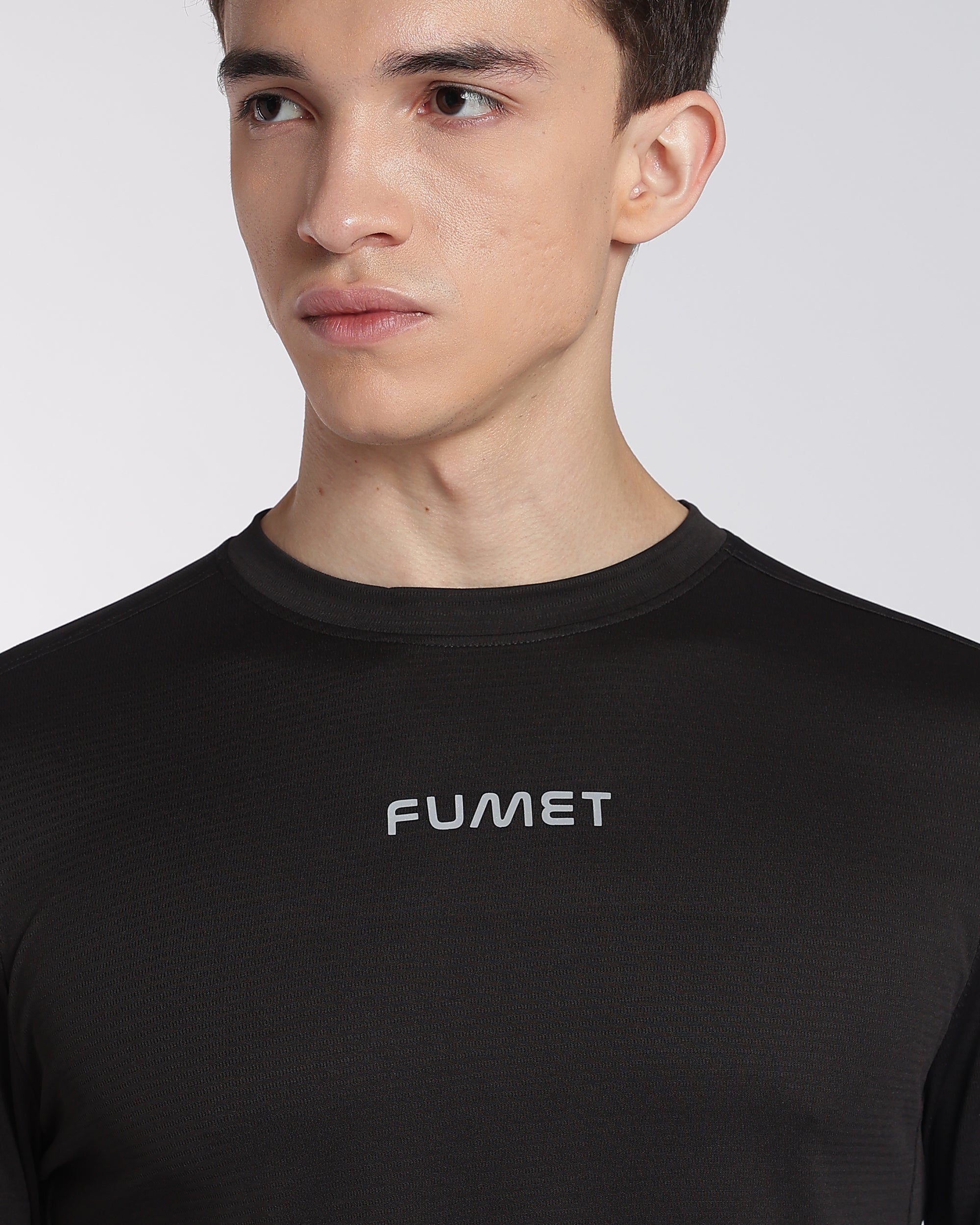 Men's Apex Full Sleeve T-shirt Black