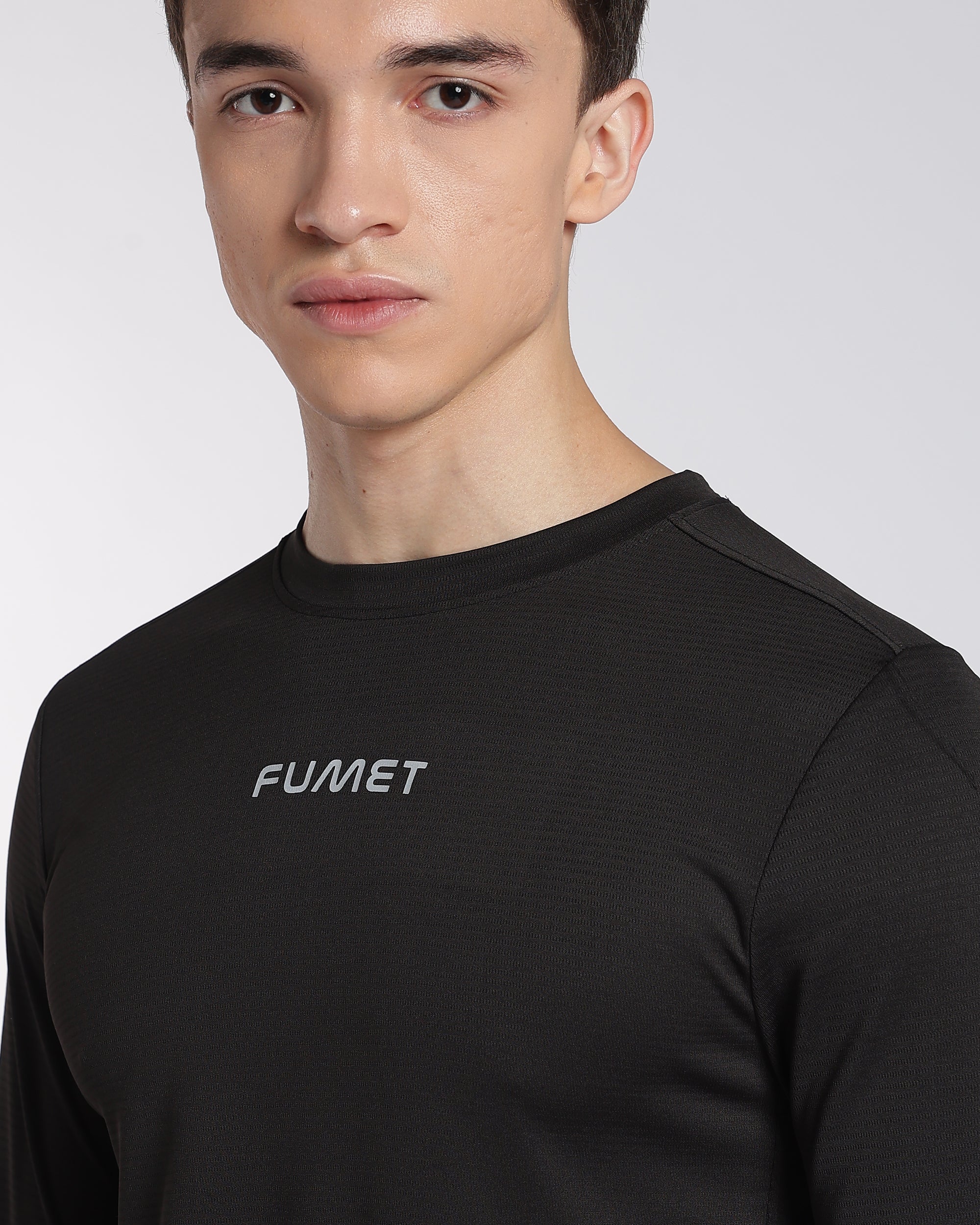 Men's Apex Full Sleeve T-shirt Black