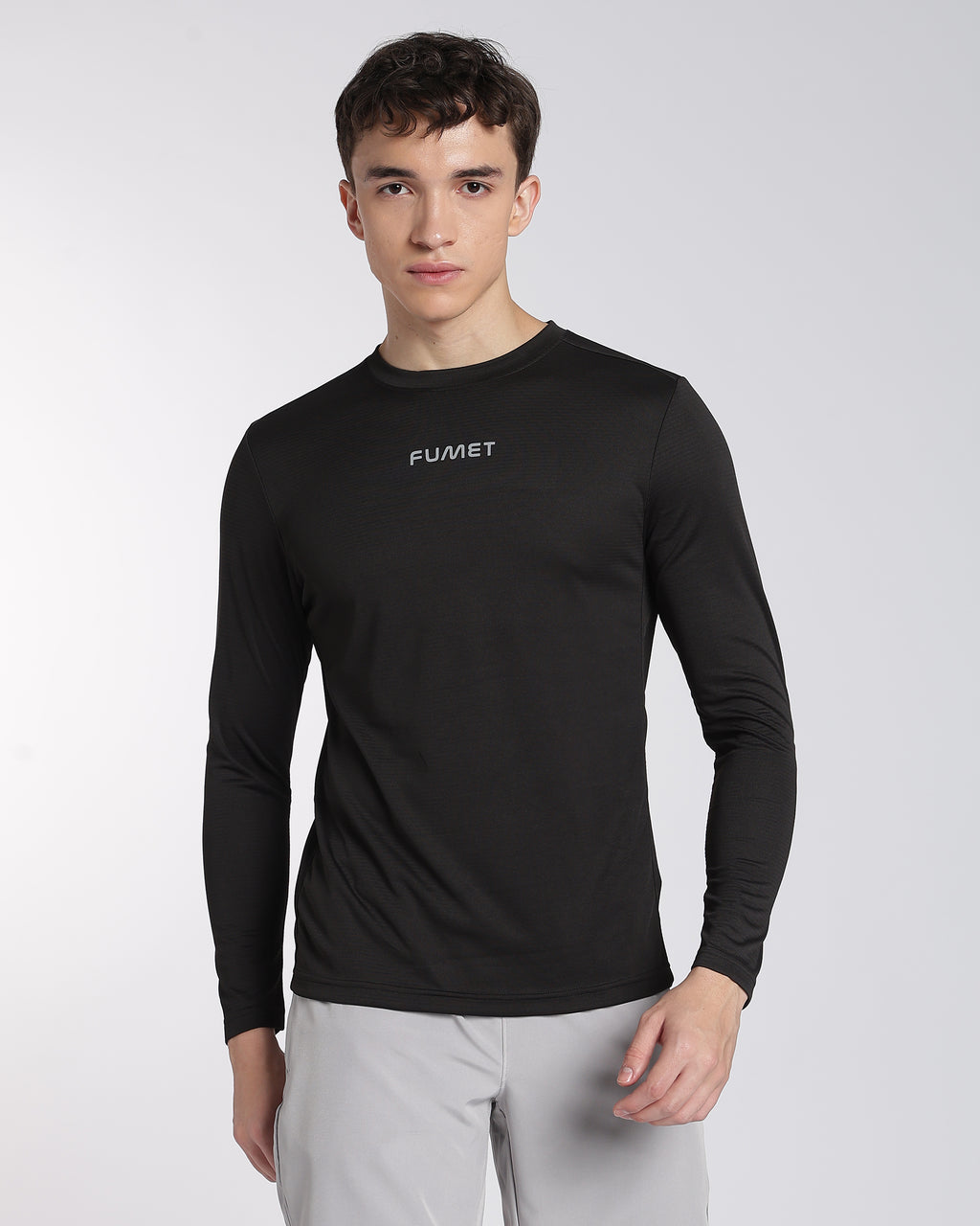 Men's Apex Full Sleeve T-shirt Black