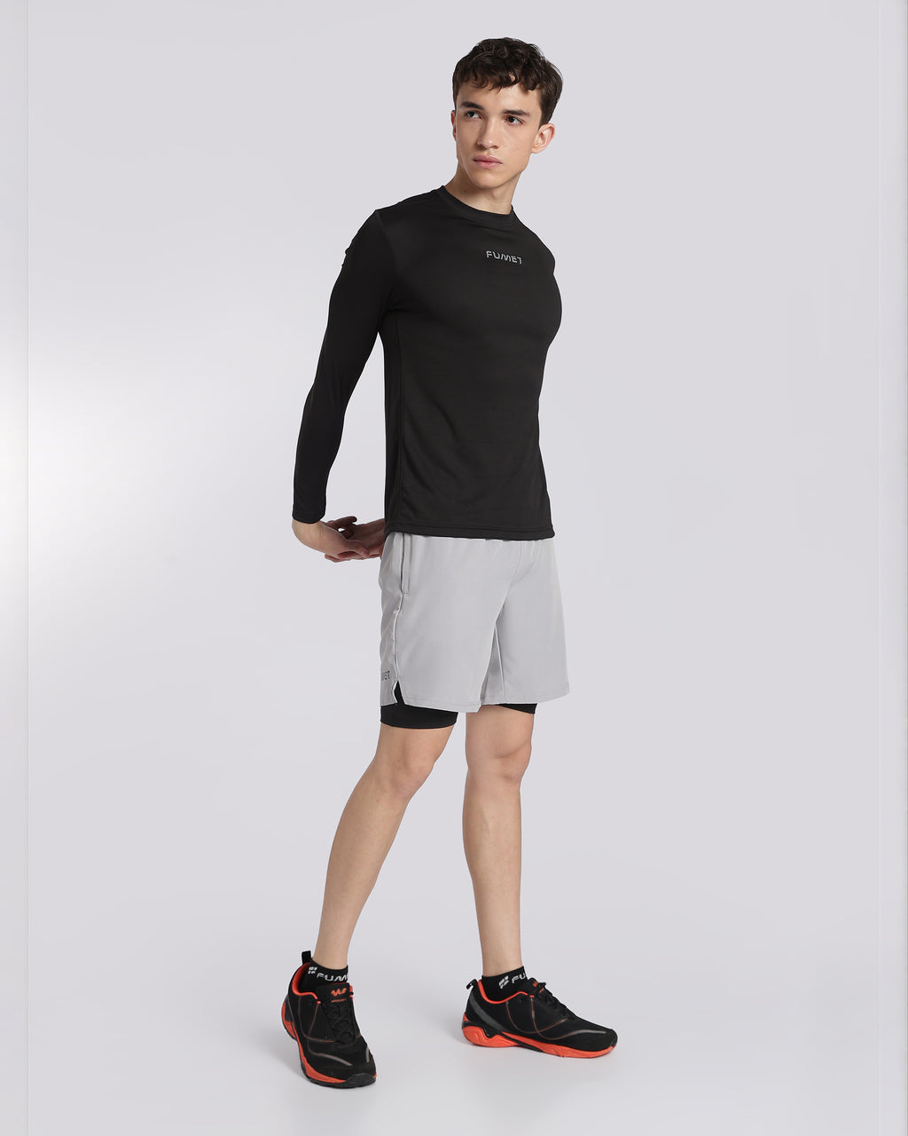 Men's Apex Full Sleeve T-shirt Black