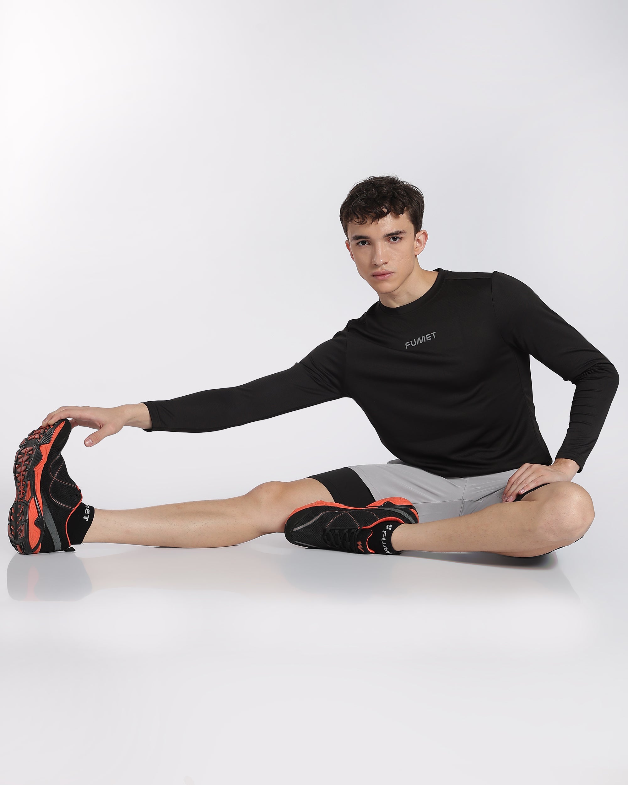 Men's Apex Full Sleeve T-shirt Black