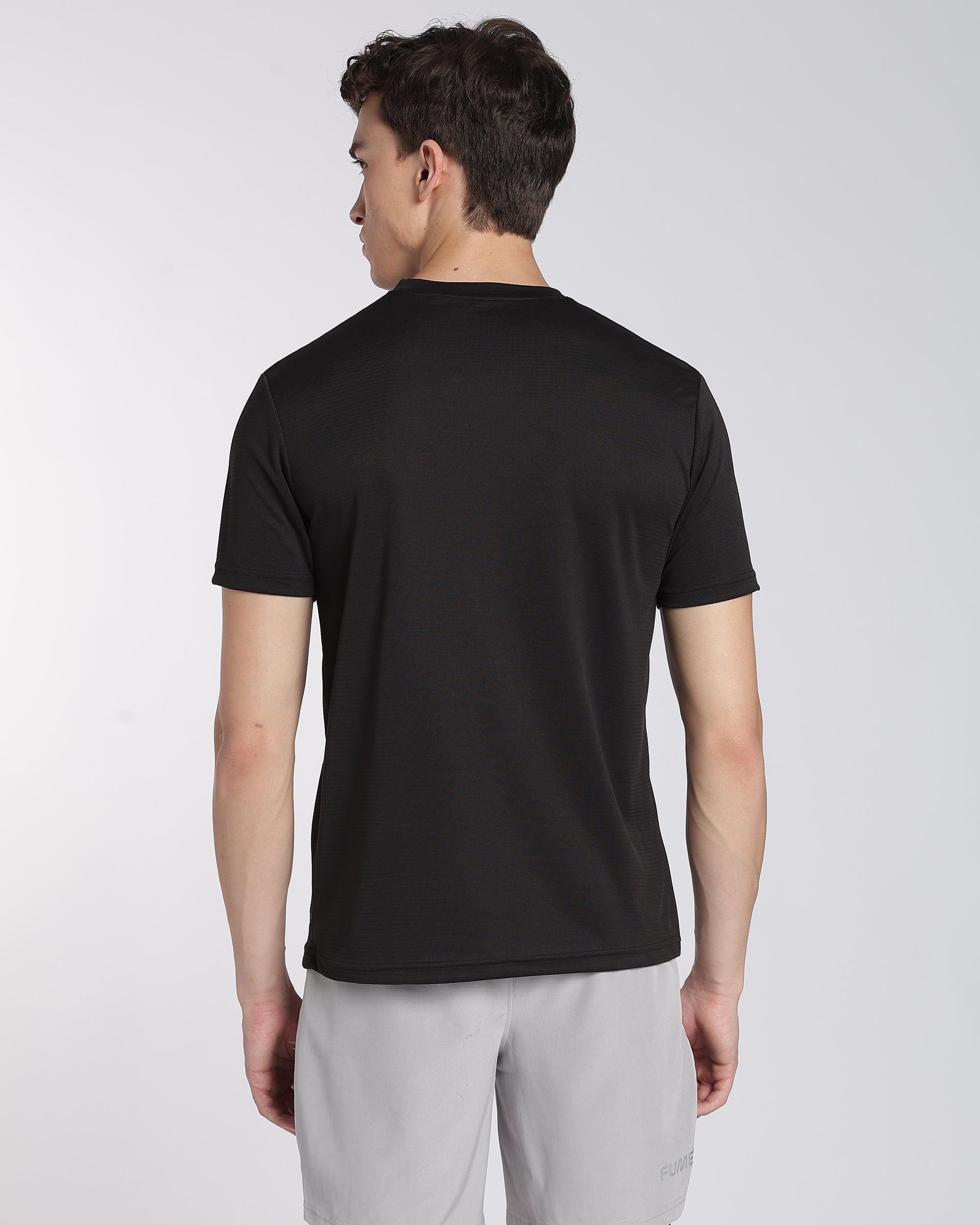 Men's Apex Half Sleeve T-shirt Black