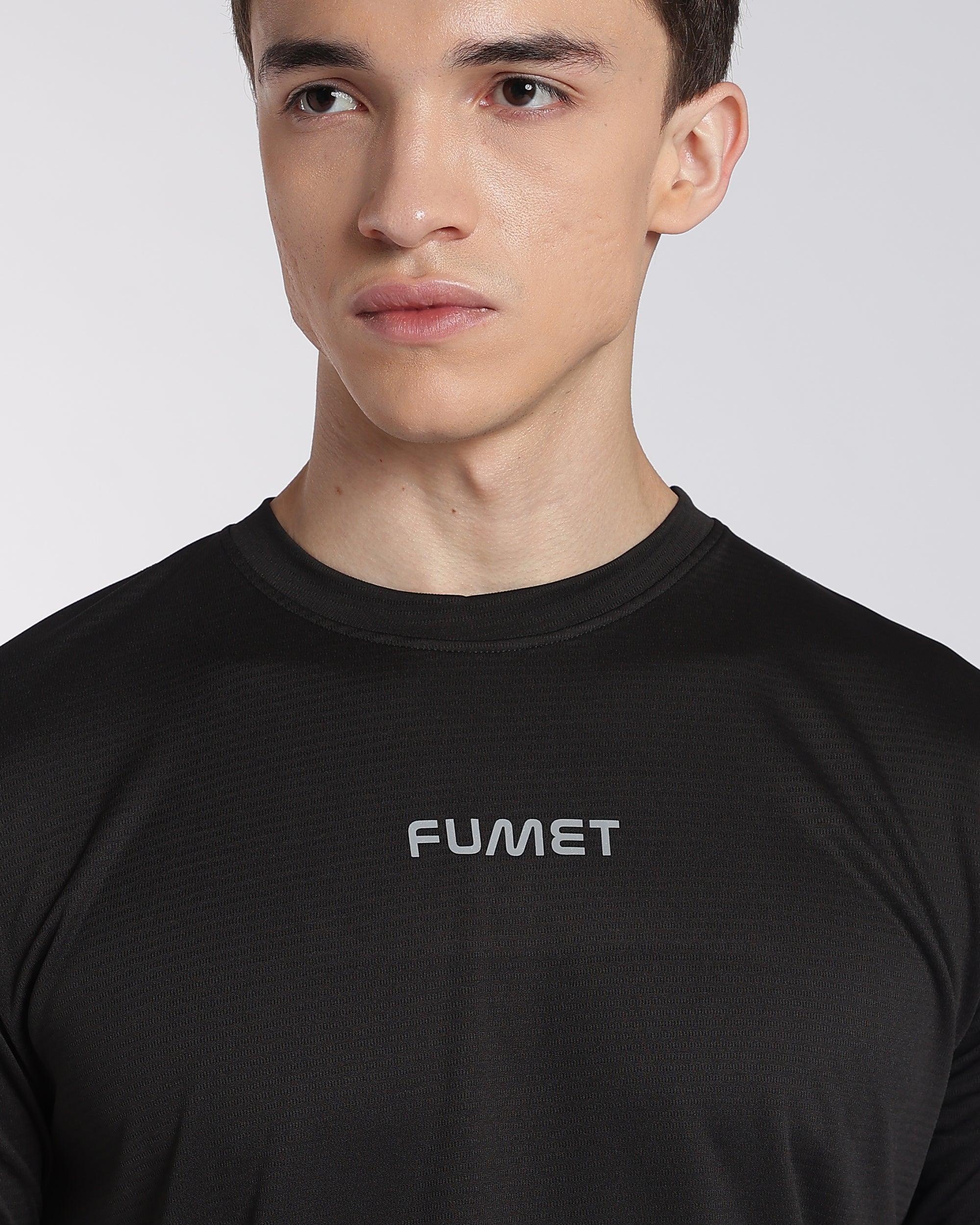 Men's Apex Half Sleeve T-shirt Black