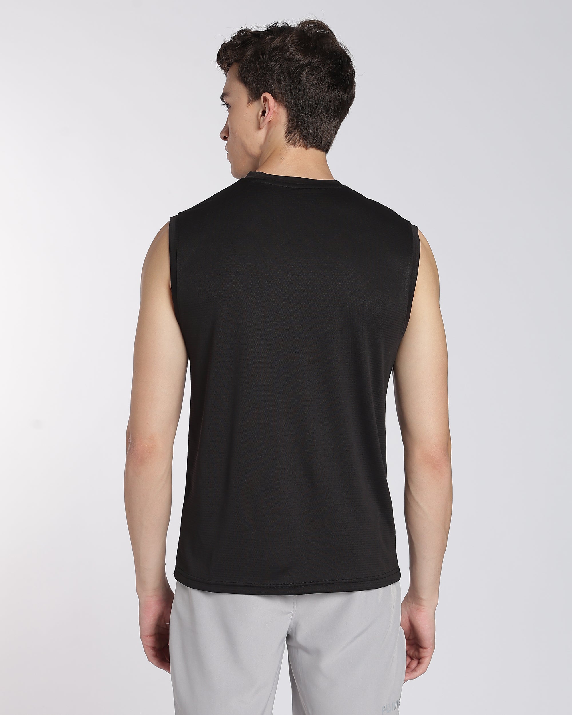 Men's Apex Sleeveless T-shirt Black