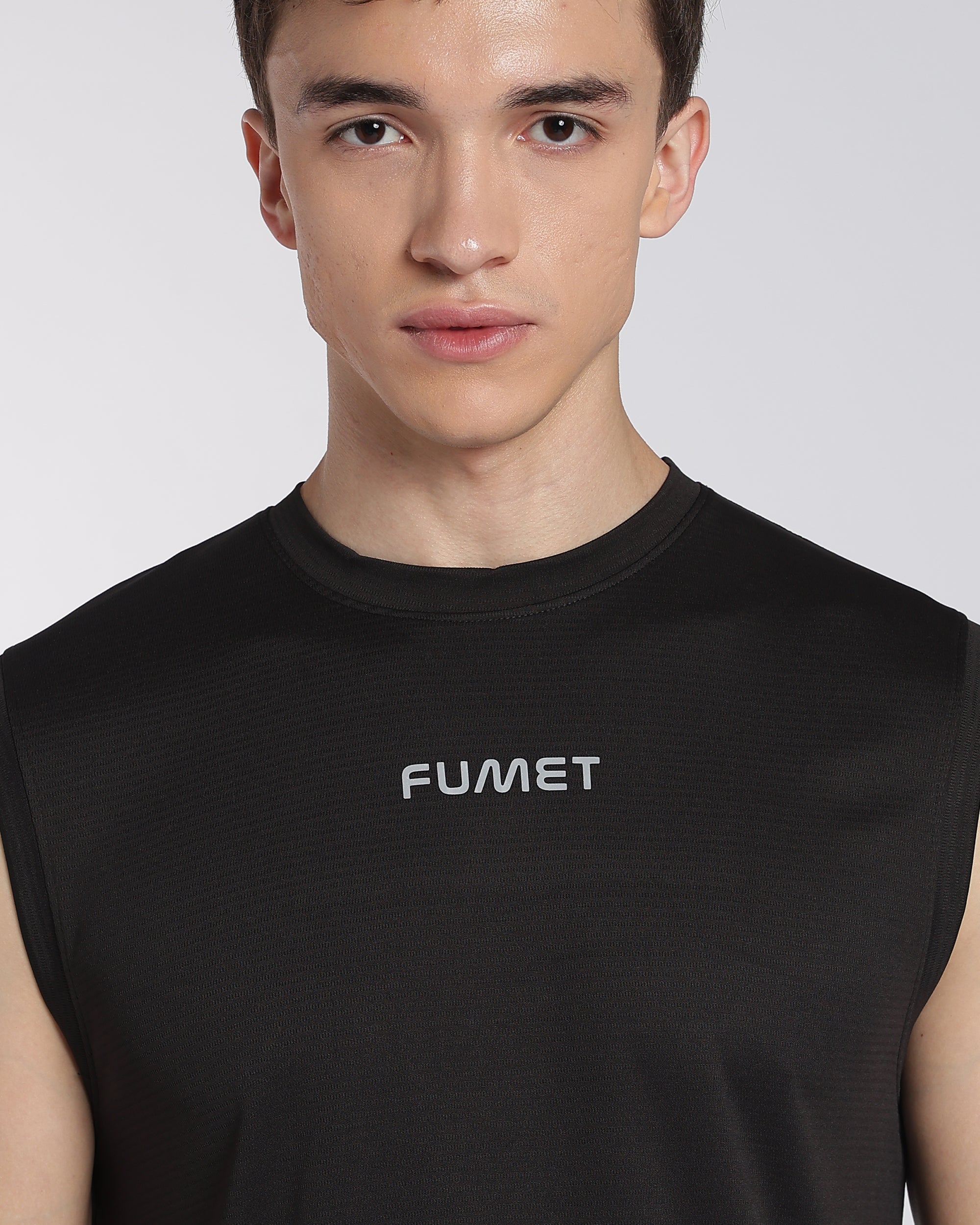 Men's Apex Sleeveless T-shirt Black