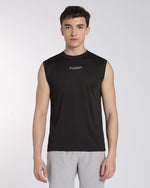 Men's Apex Sleeveless T-shirt Black