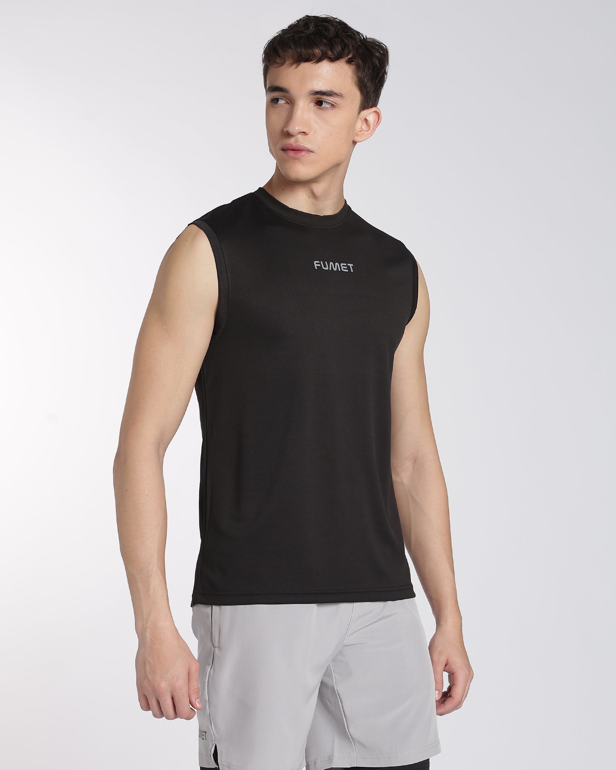 Men's Apex Sleeveless T-shirt Black