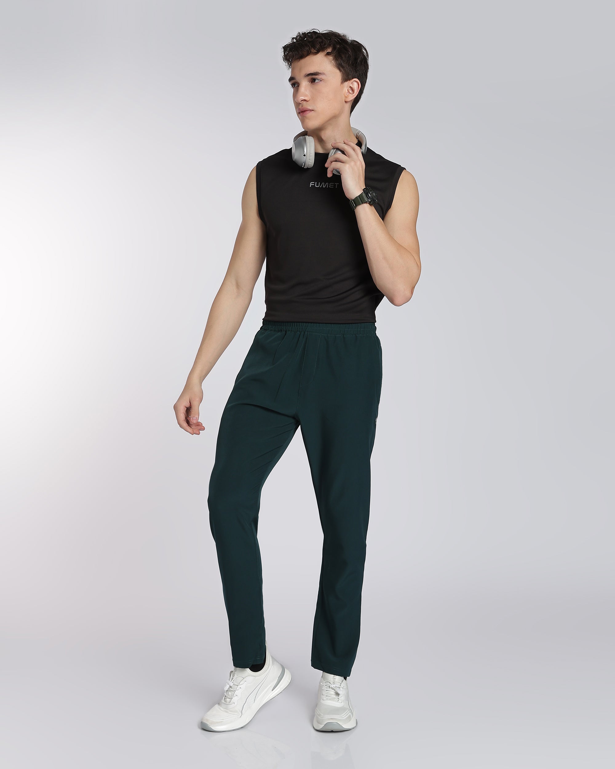 Men's Storm Dry-fit Track Pant Bottle Green