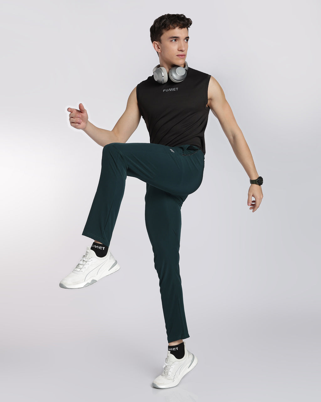 Men's Storm Dry-fit Track Pant Bottle Green