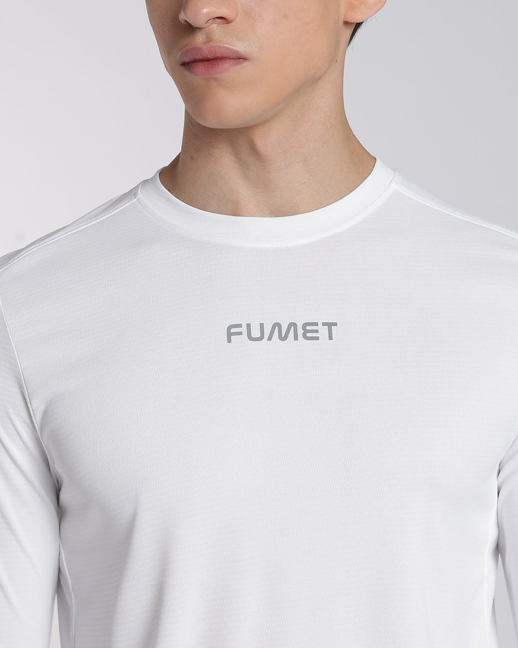 Men's Apex Full Sleeve T-shirt Off-White