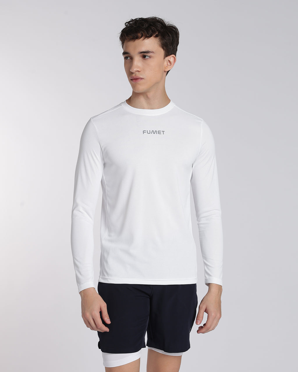 Men's Apex Full Sleeve T-shirt Off-White