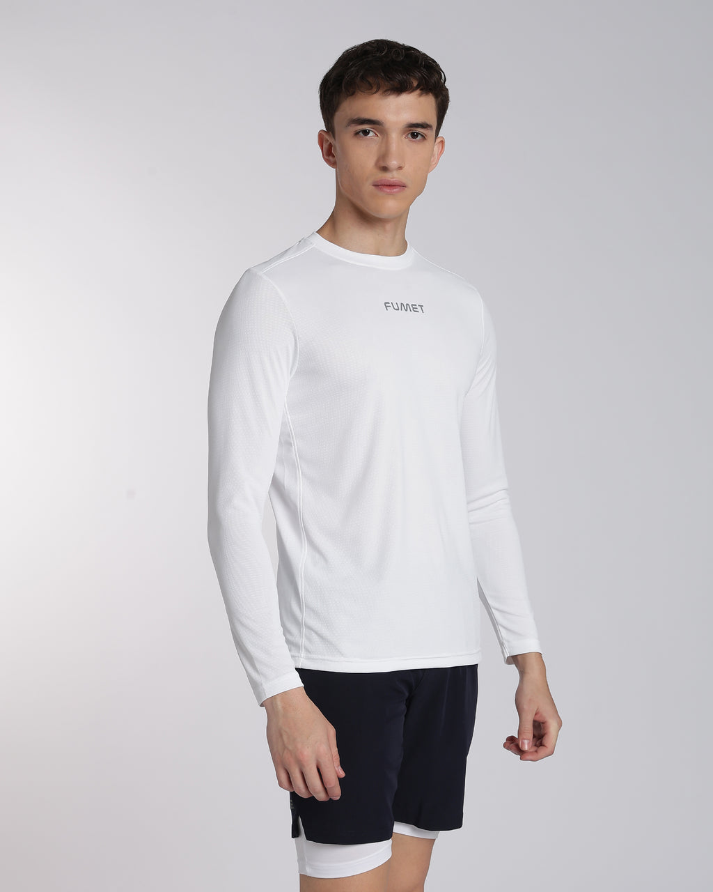 Men's Apex Full Sleeve T-shirt Off-White