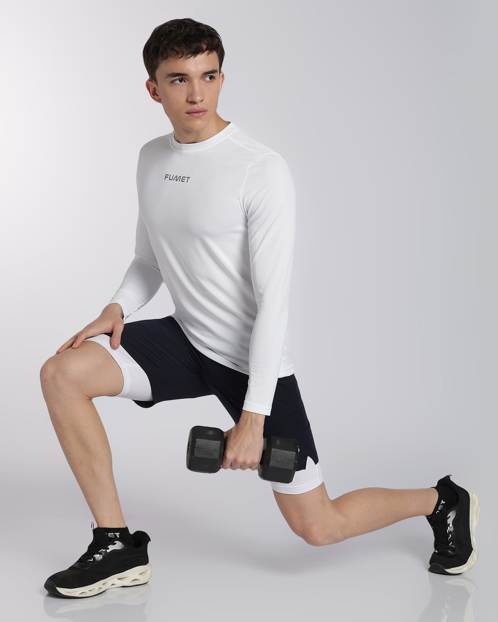 Men's Apex Full Sleeve T-shirt Off-White