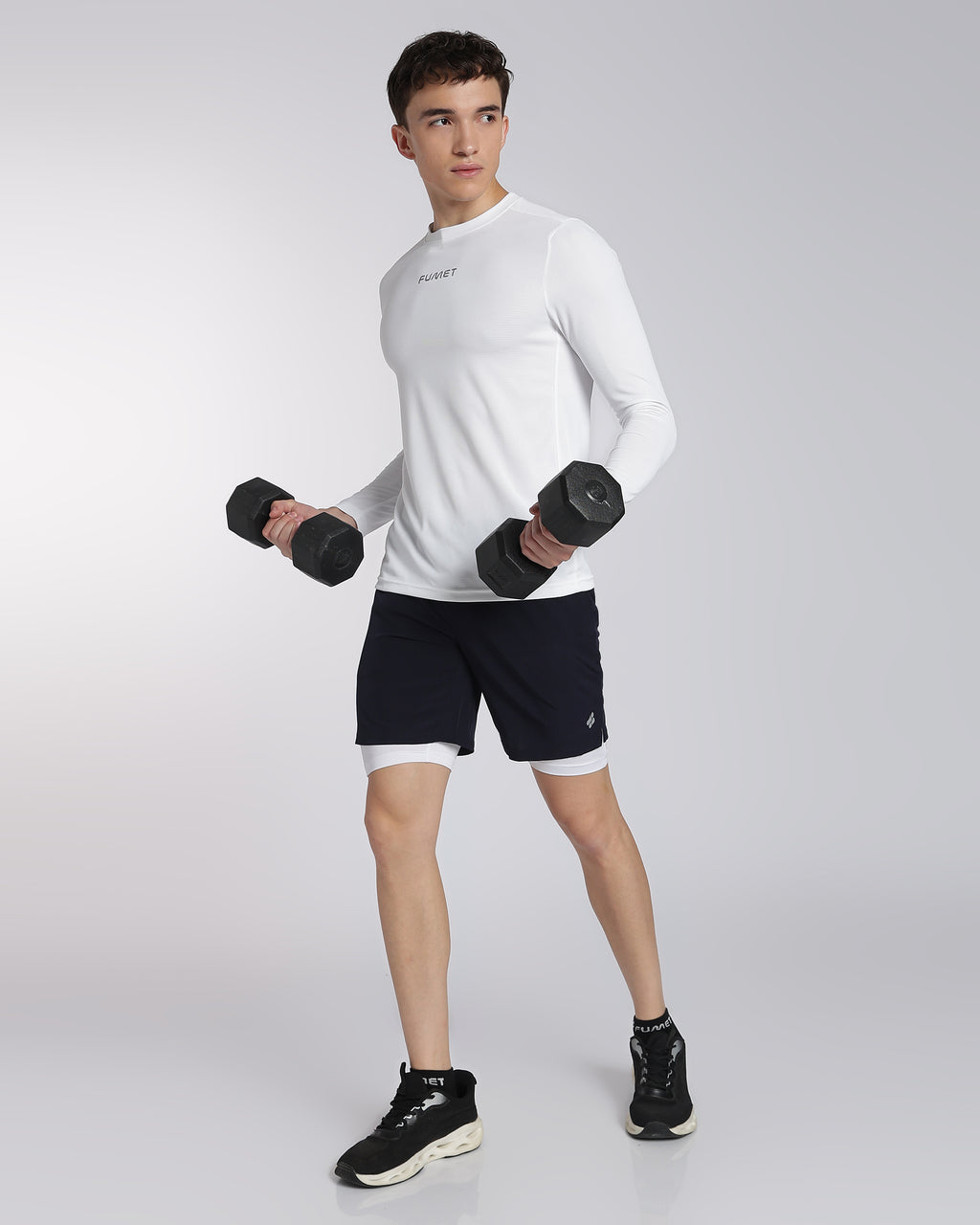 Men's Apex Full Sleeve T-shirt Off-White