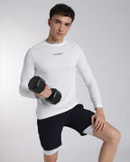 Men's Apex Full Sleeve T-shirt Off-White