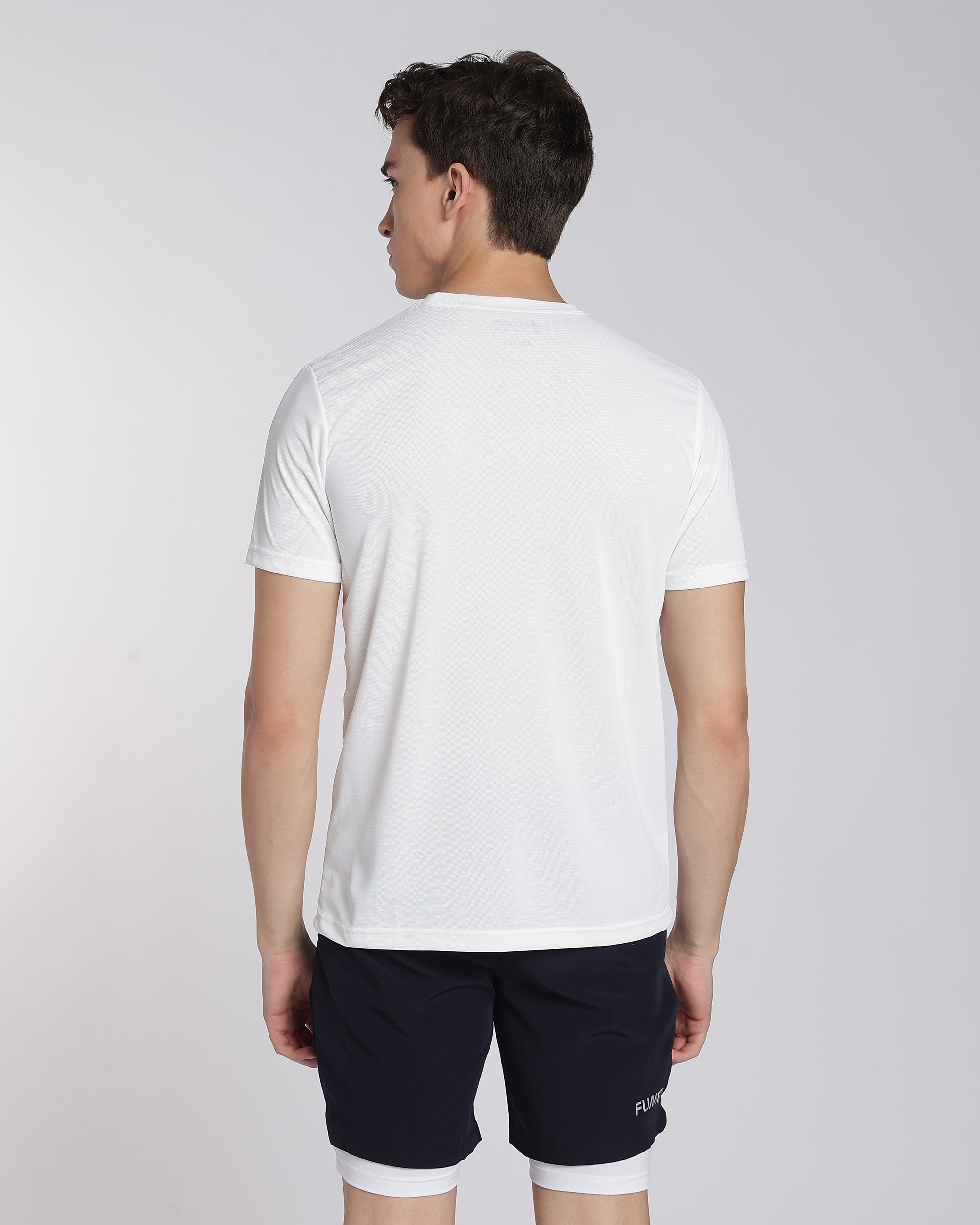 Men's Apex Half Sleeve T-shirt Off-White