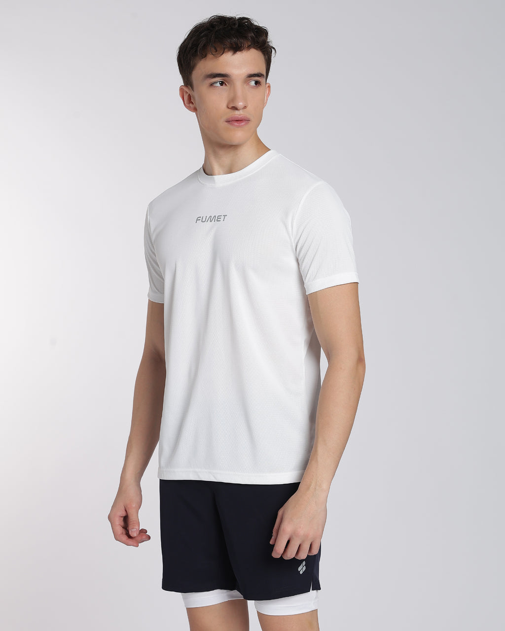 Men's Apex Half Sleeve T-shirt Off-White