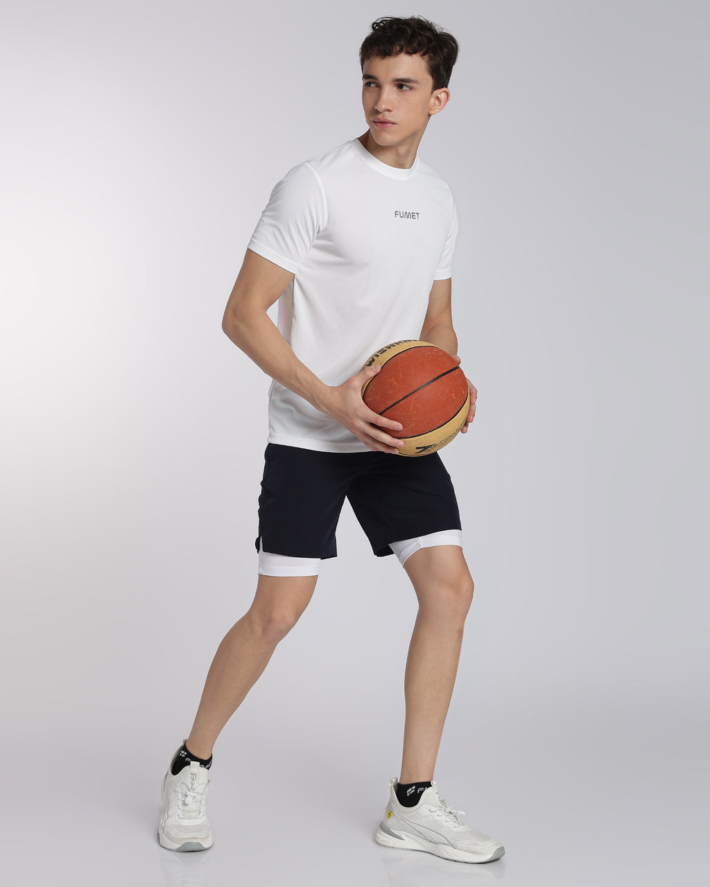 Men's Apex Half Sleeve T-shirt Off-White