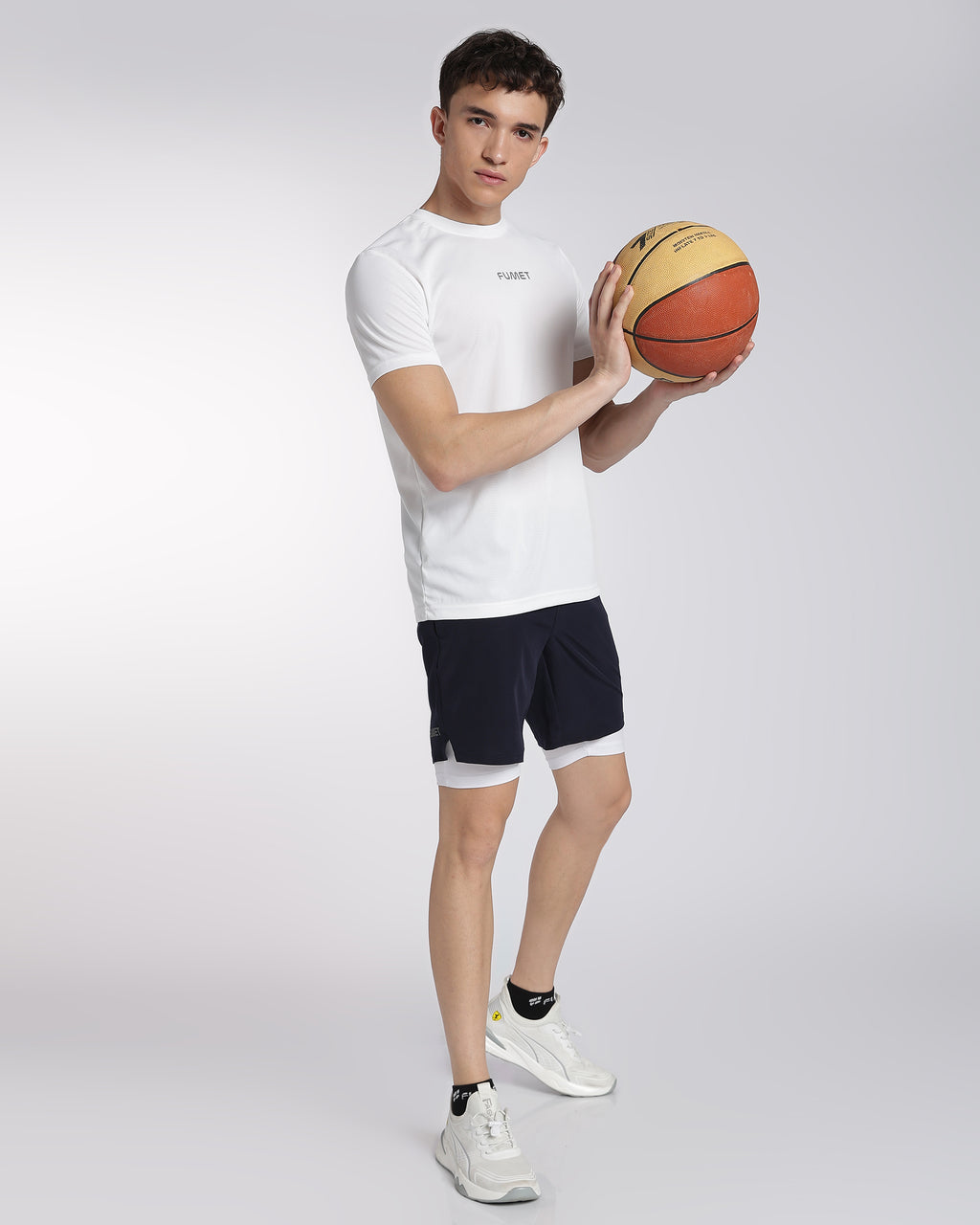 Men's Apex Half Sleeve T-shirt Off-White