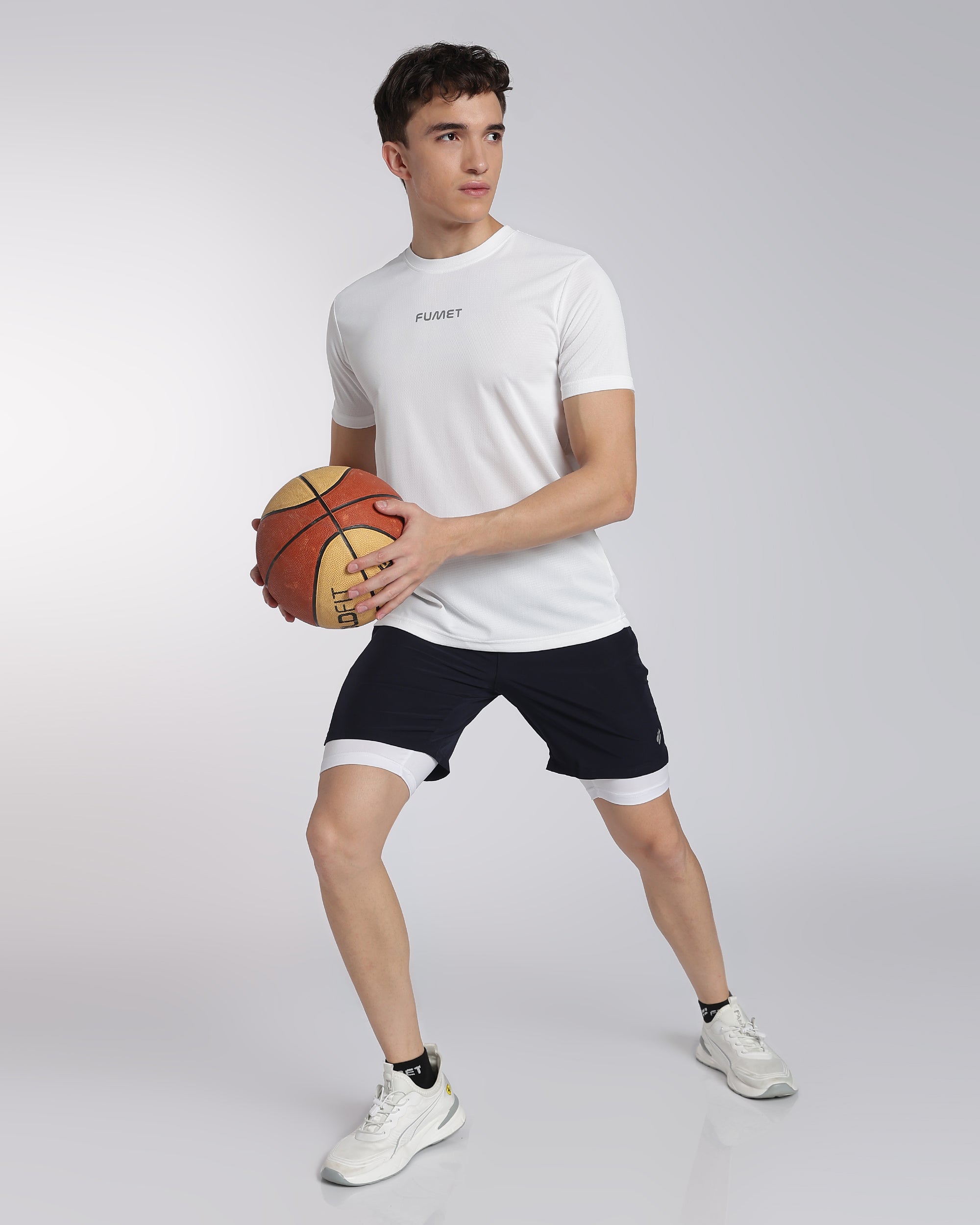 Men's Apex Half Sleeve T-shirt Off-White