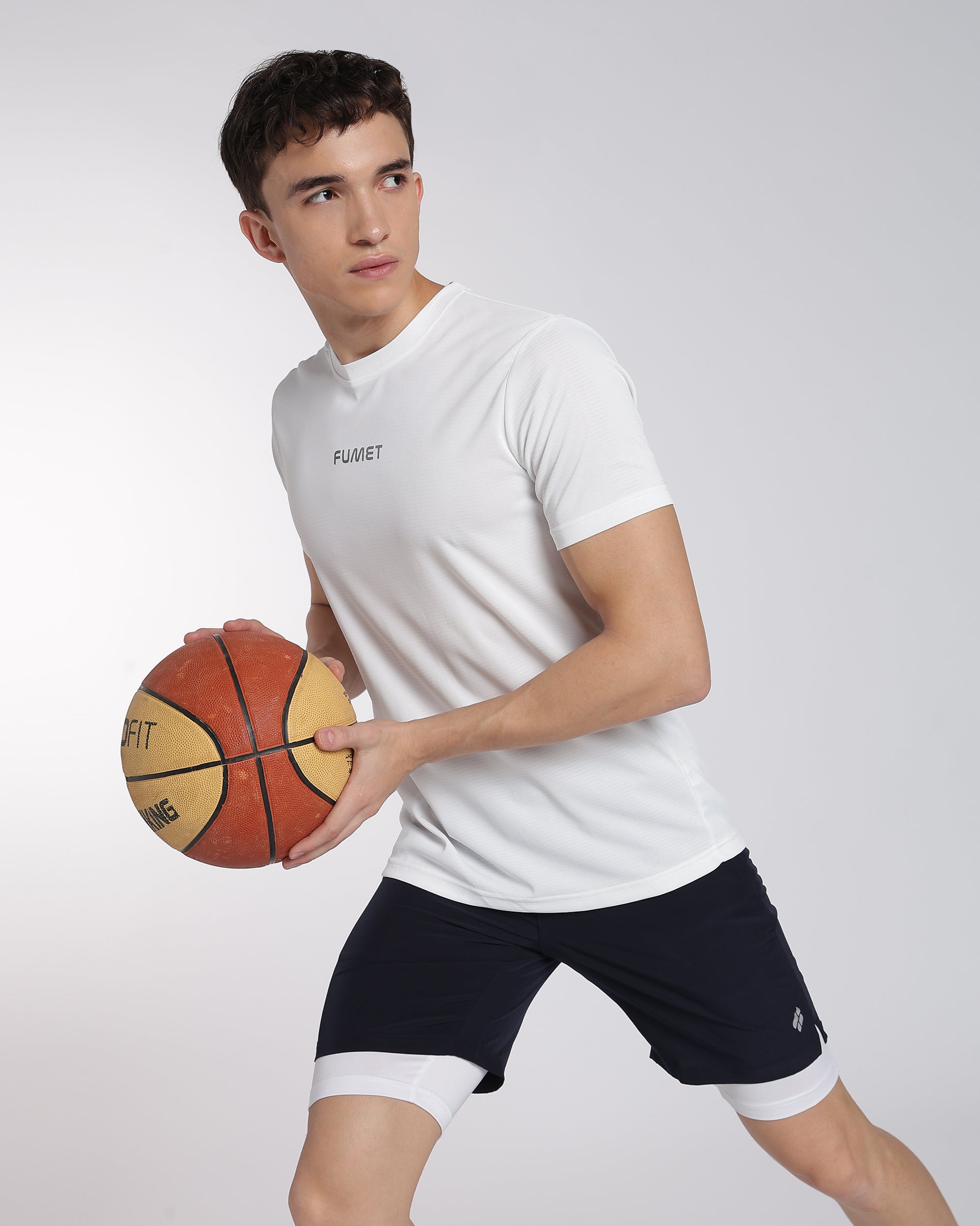 Men's Apex Half Sleeve T-shirt Off-White