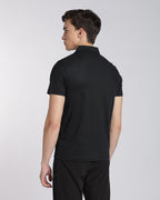 Men's Mars Half Sleeve Polo T-shirt Black