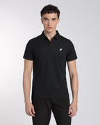 Men's Mars Half Sleeve Polo T-shirt Black