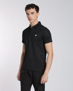 Men's Mars Half Sleeve Polo T-shirt Black