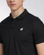 Men's Classic Half Sleeve Polo T-shirt Black