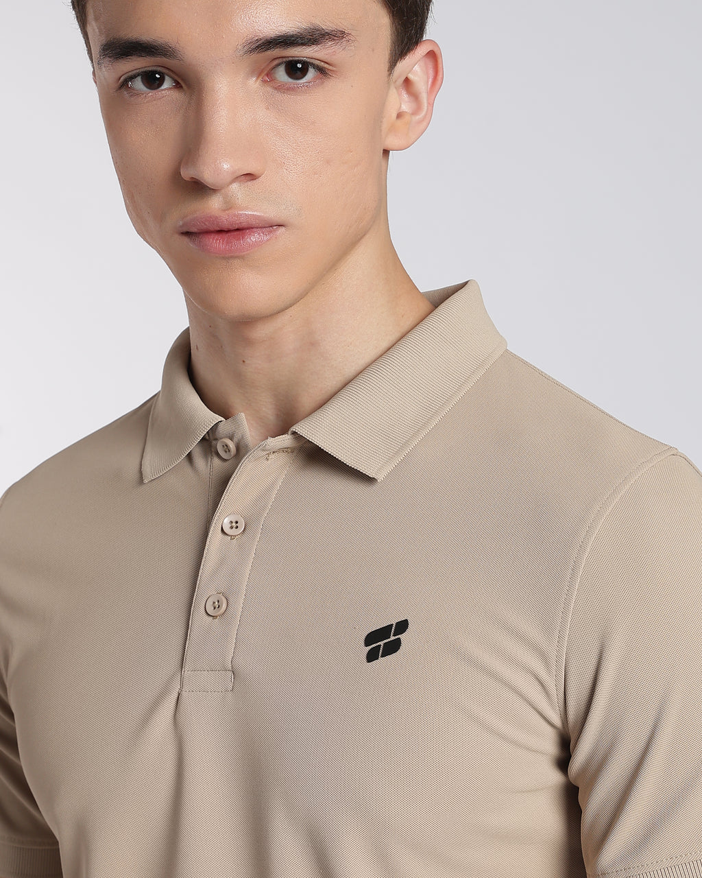 Men's Classic Half Sleeve Polo T-shirt Aluminium