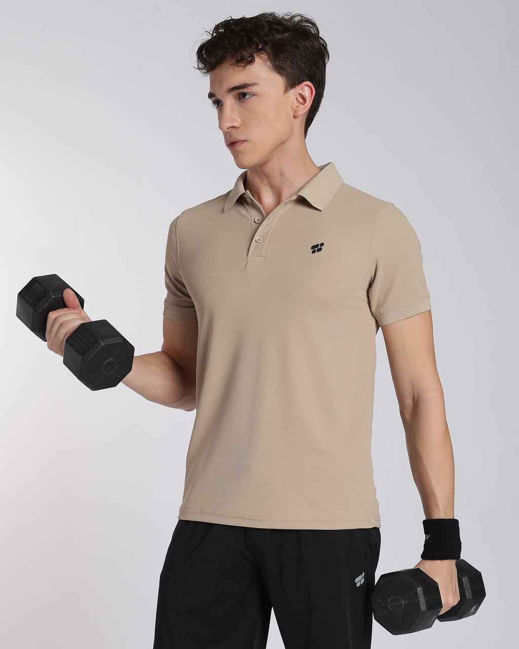 Men's Classic Half Sleeve Polo T-shirt Aluminium