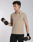 Men's Classic Half Sleeve Polo T-shirt Aluminium