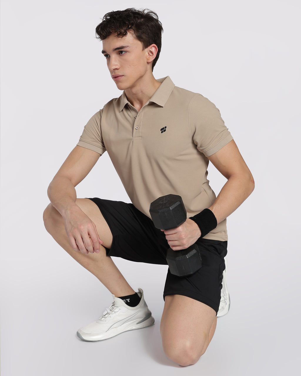 Men's Classic Half Sleeve Polo T-shirt Aluminium