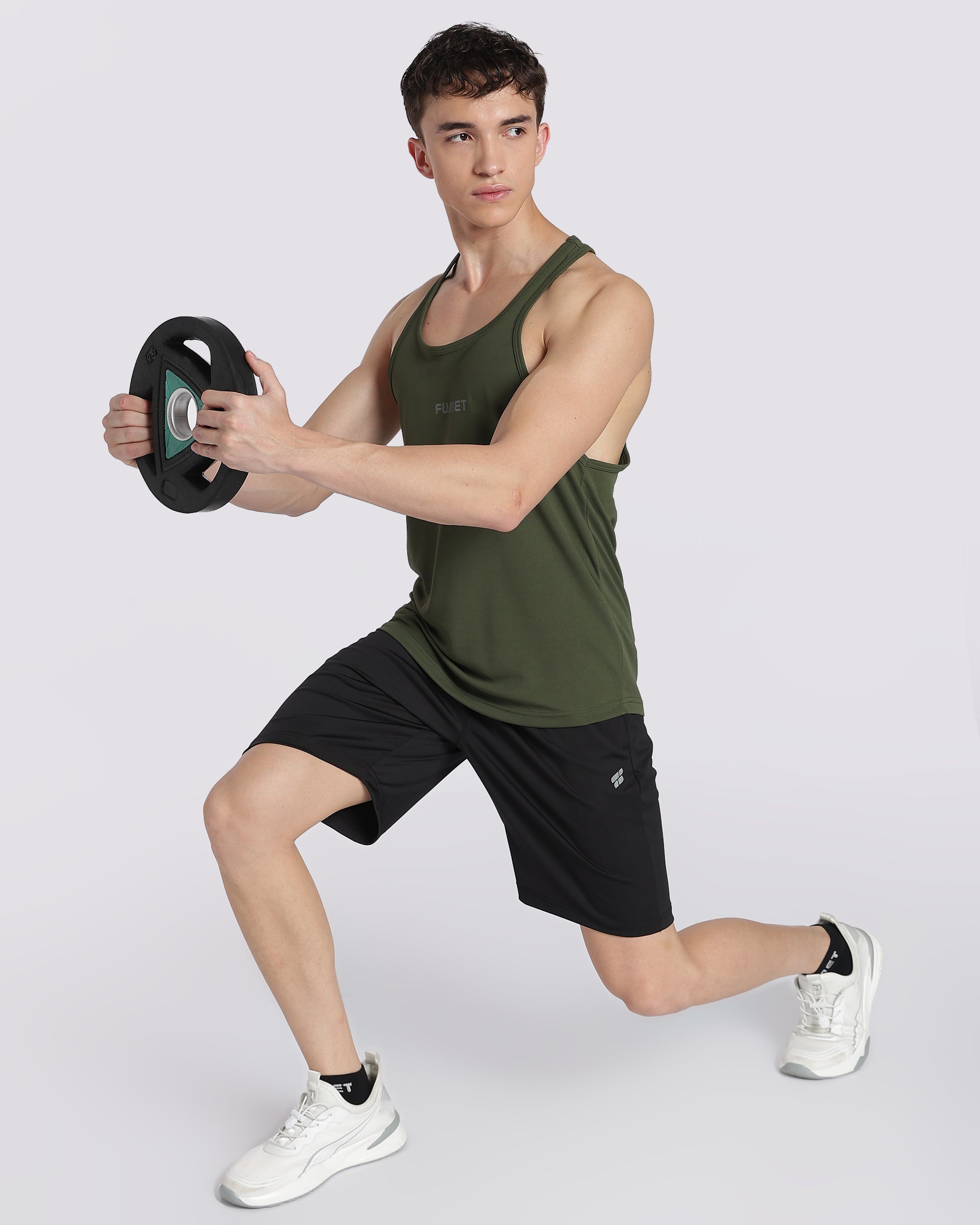 Men's Areo Stringer Olive Green