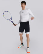 Men's Skin Full Sleeve Compression T-shirt White