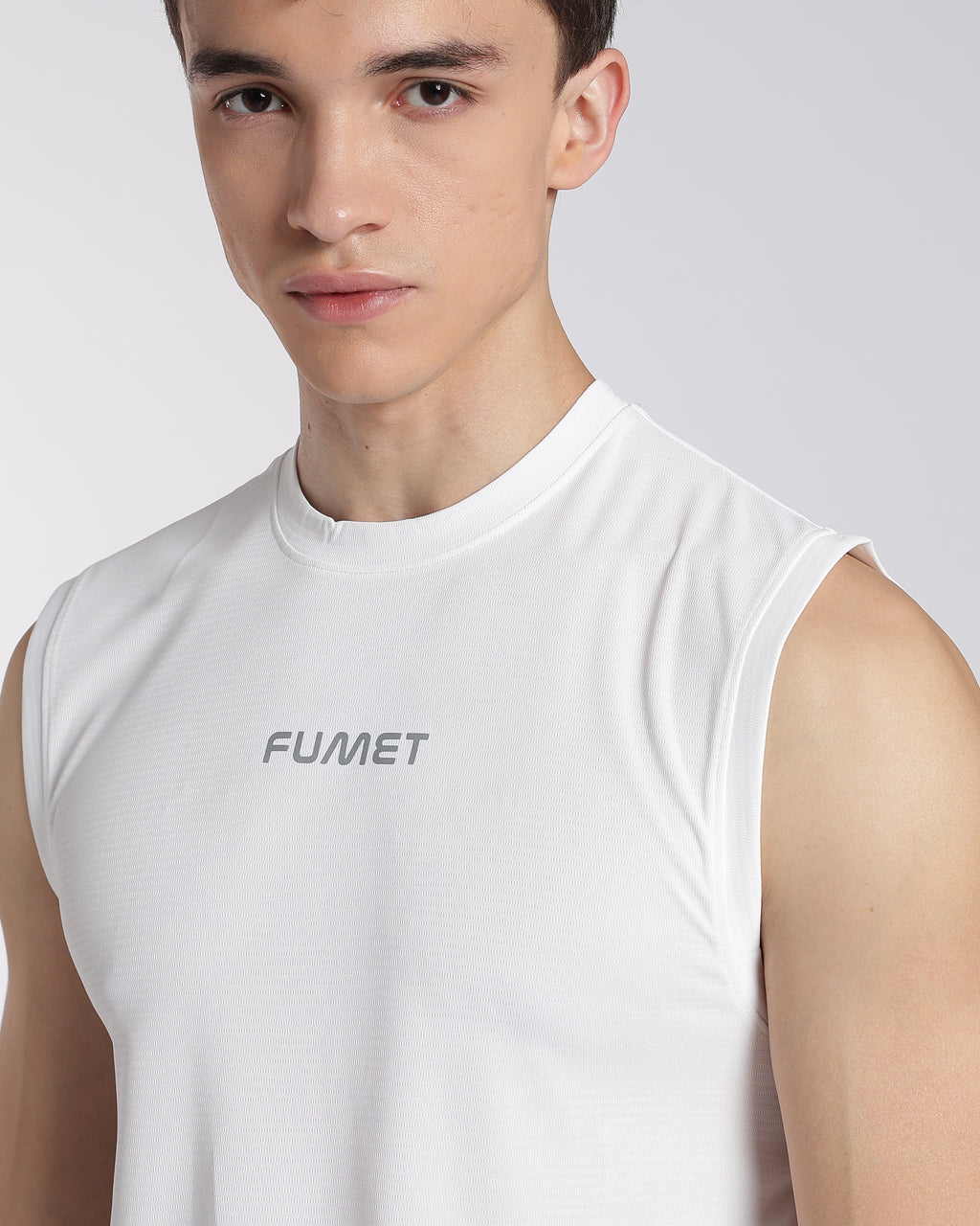 Men's Apex Sleeveless T-shirt Off-White