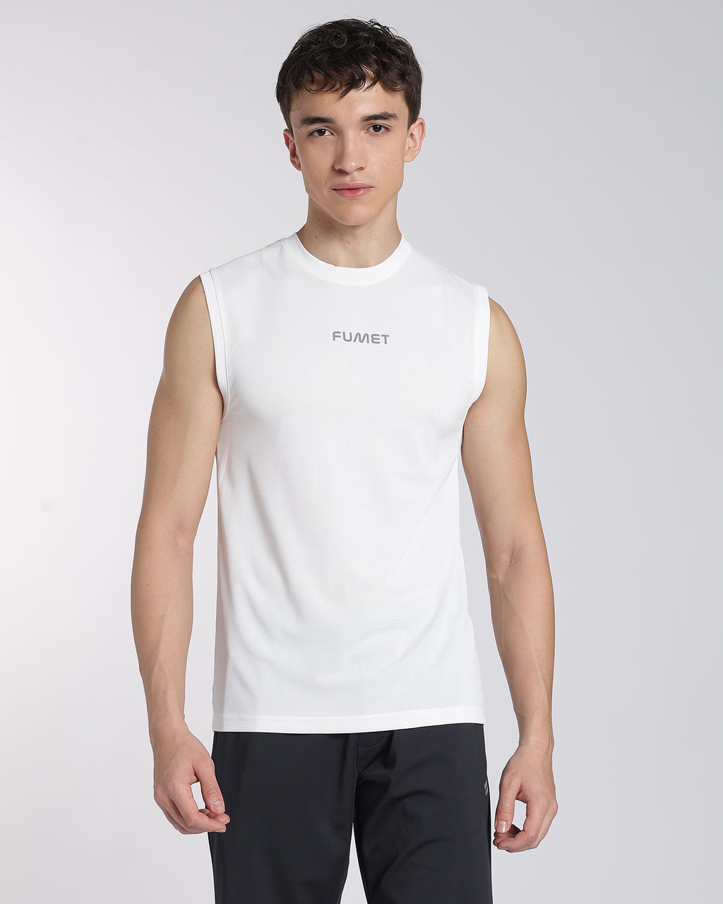 Men's Apex Sleeveless T-shirt Off-White