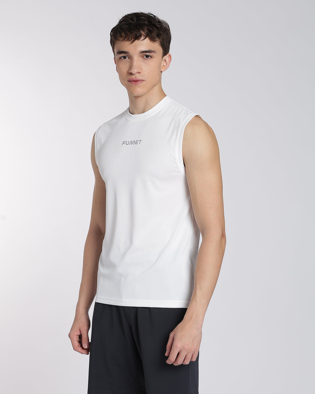 Men's Apex Sleeveless T-shirt Off-White
