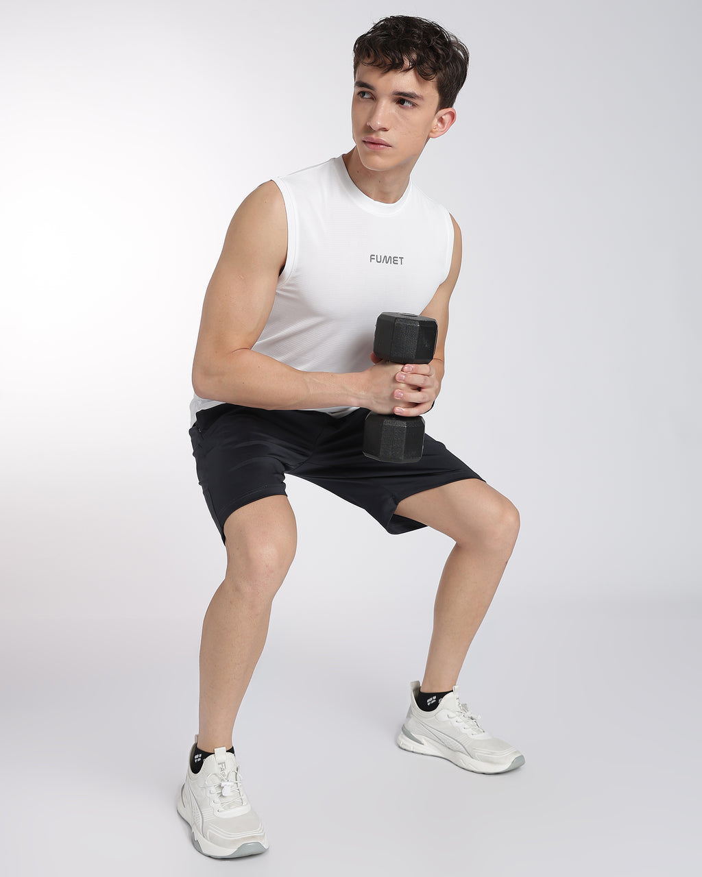 Men's Apex Sleeveless T-shirt Off-White