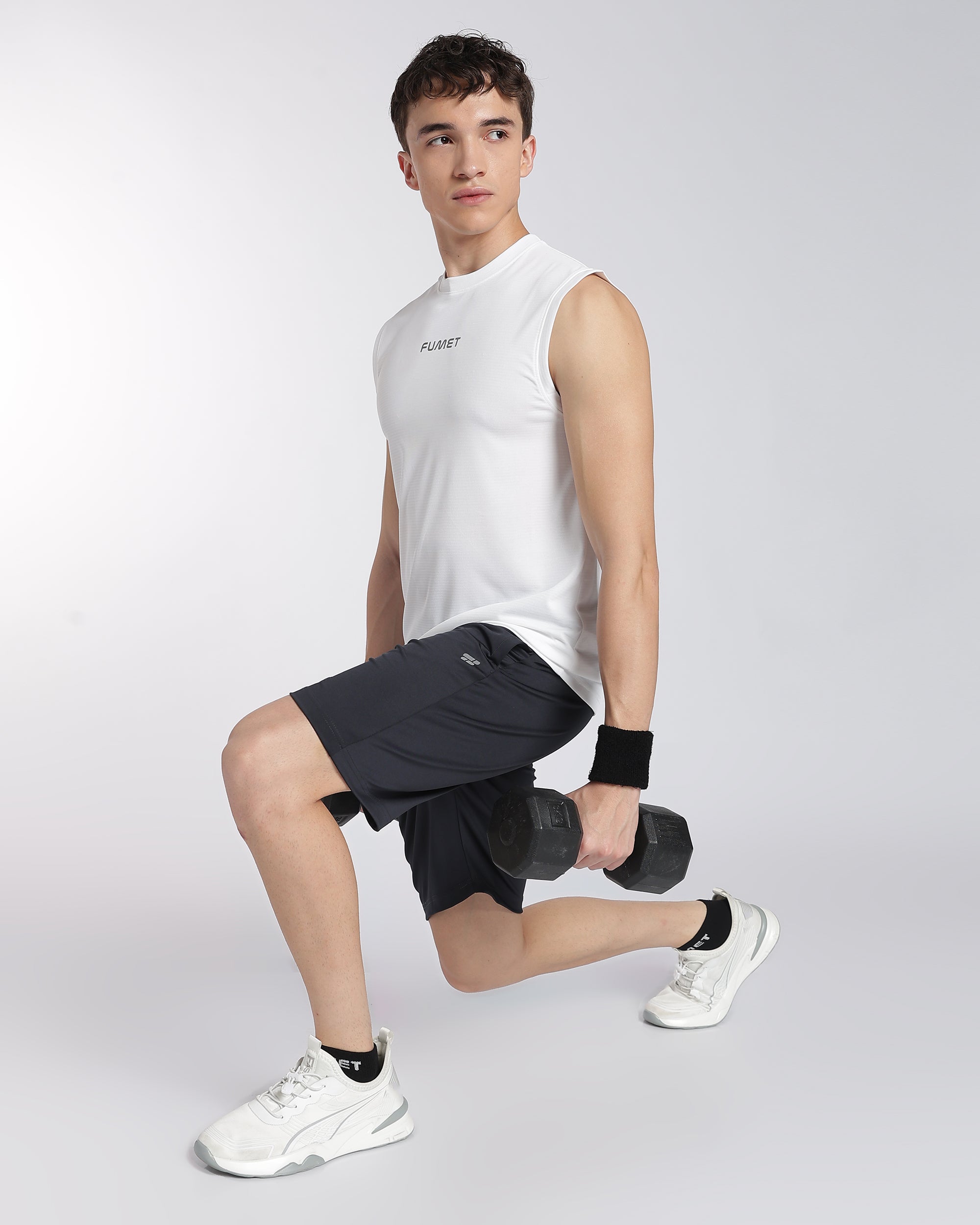 Men's Apex Sleeveless T-shirt Off-White