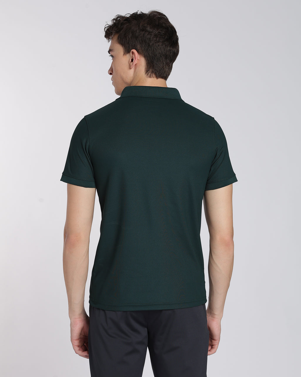 Men's Classic Half Sleeve Polo T-shirt Pine Green