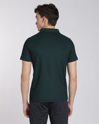 Men's Classic Half Sleeve Polo T-shirt Pine Green