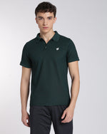 Men's Classic Half Sleeve Polo T-shirt Pine Green