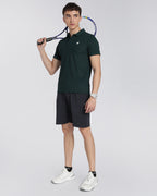 Men's Classic Half Sleeve Polo T-shirt Pine Green