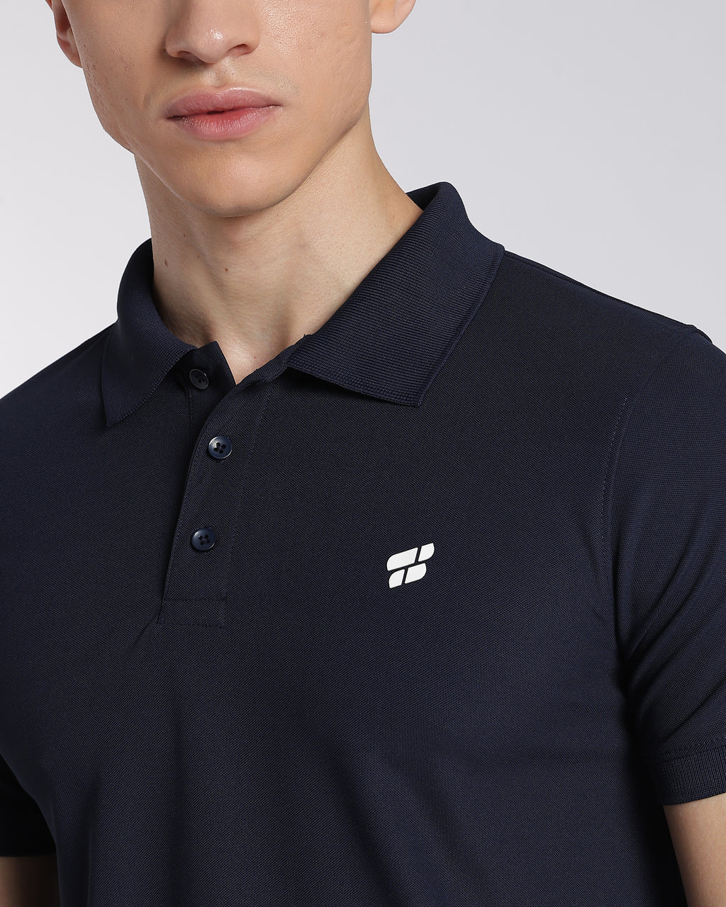 Men's Classic Half Sleeve Polo T-shirt True Navy