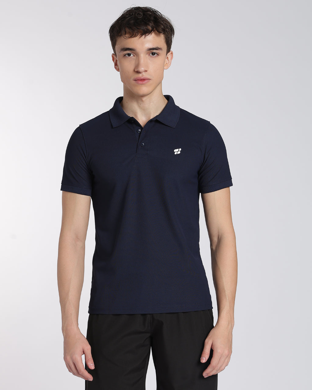 Men's Classic Half Sleeve Polo T-shirt True Navy