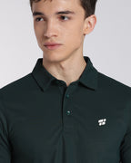 Men's Mars Half Sleeve Polo T-shirt Pine Green