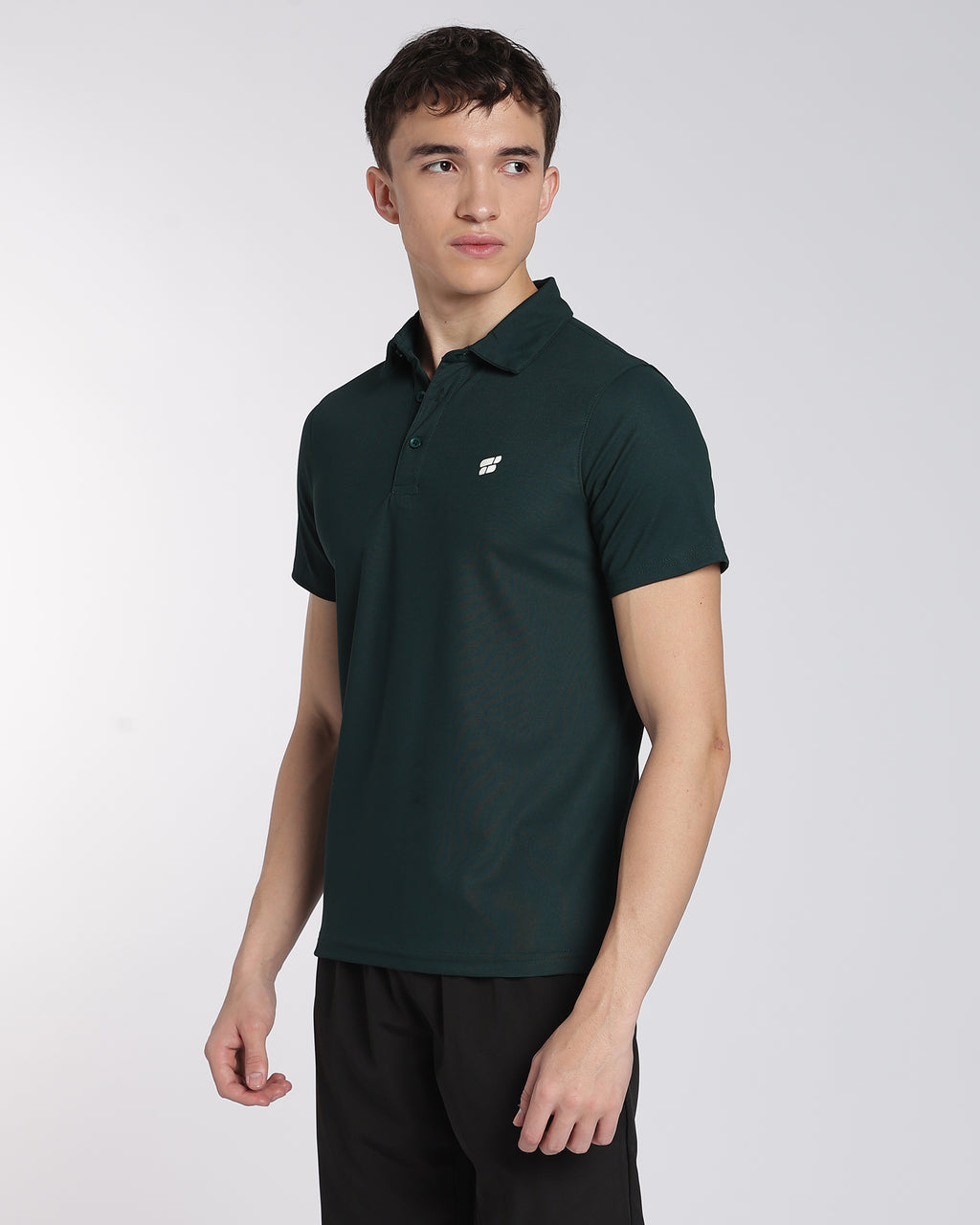 Men's Mars Half Sleeve Polo T-shirt Pine Green