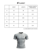 Men's Skin Half Sleeve Compression T-shirt Black