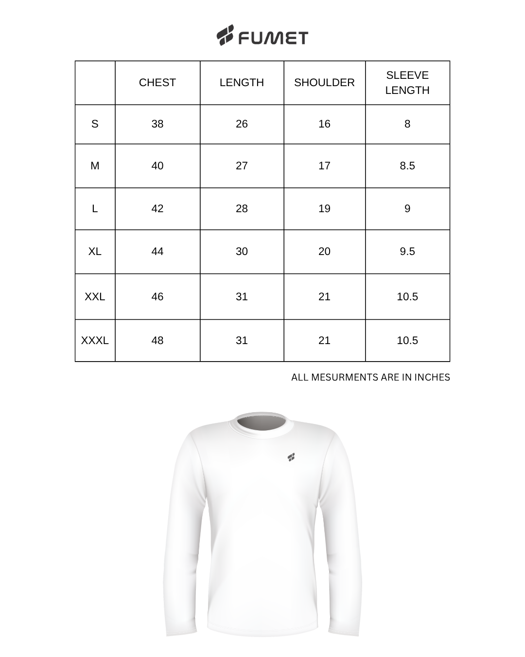 Men's Apex Full Sleeve T-shirt Black